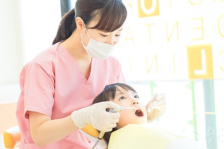 将来歯で苦労しないように子どもの歯の予防
